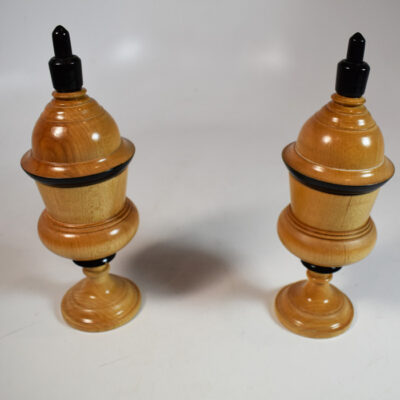 John McKinven Color Changing (Passe Passe) Ball Vases: scarce