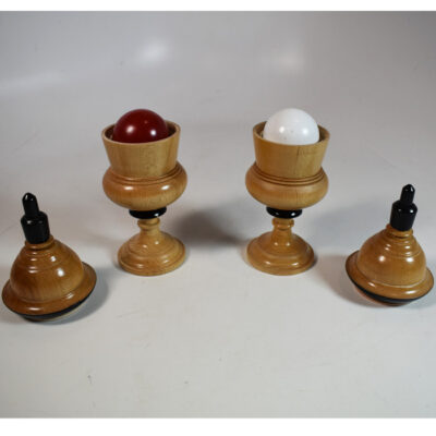 John McKinven Color Changing (Passe Passe) Ball Vases: scarce - Image 6