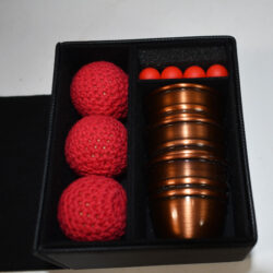Mini Cups and Balls with custom case: TCC Magic: new