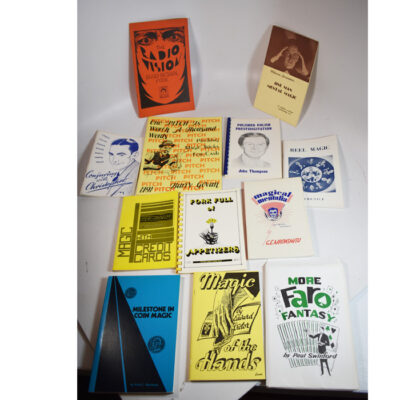 Specially assembled 12 book package of new old store stock!