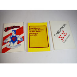 Paul Harris Reveals Some of his Most Intimate Secrets:  SuperMagic Paul Harris: Cardmania Doug Edwards: all new old store stock