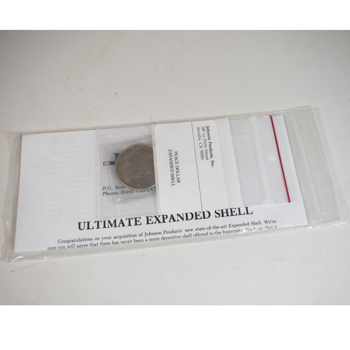 Johnson Products Expanded Peace Dollar Shell: new in still sealed ...