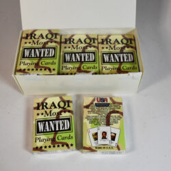 Iraqi's Most Wanted Playing Cards from The US Playing Card Company: 12 unopened decks