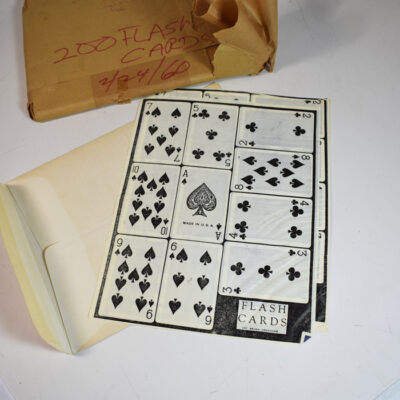 10 packages (200 cards) of Flash Playing Cards from 1960: unopened rare - Image 4