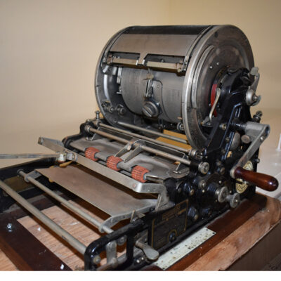 Charles Carter’s Personal Mimeograph Machine: its magic history!
