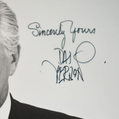 Dai Vernon Signed Photo: 1976 - Image 2