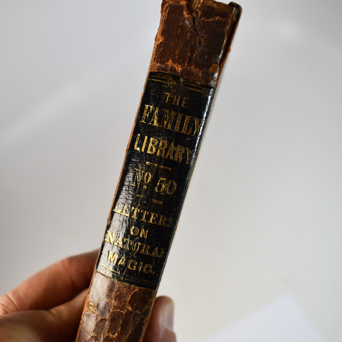 Letters on Natural Magic by Sir David Brewster dated 1843: leather bound - Image 2