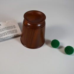 Beautiful Wood Turned  Chop Cup by Viking: new