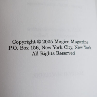 Robet Harbin Two Part Books in Slip case: Early Harbin and Harbincadabra: Magico Magazine - Image 3