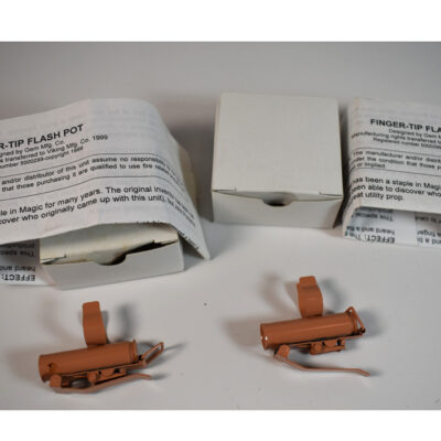 Set of Two Finger Tip Flash Pots from Viking Magic