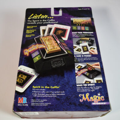 Electronic Talking Magic Works Spirit In the Coffin:  1985 still in sealed box! - Image 2
