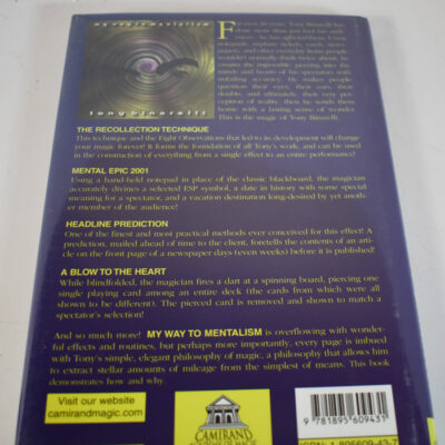 My way to Mentalism by Tony Binarelli 2000 - Image 2