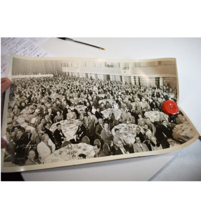 1951 Combined IBM and SAM Convention Banquet Photo: oversized - Image 2