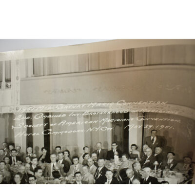 1951 Combined IBM and SAM Convention Banquet Photo: oversized - Image 3
