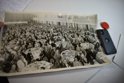 1951 Combined IBM and SAM Convention Banquet Photo: oversized - Image 4