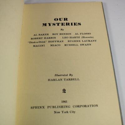 1941: Our Mysteries: Sphinx Publishing - Image 2