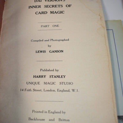 Original Vernon Inner Card Trilogy Plus Select Secrets: Harry Stanley - Image 2
