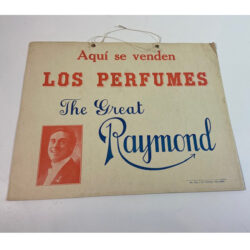 The Great Raymond Door hanger Advertisement: 1920