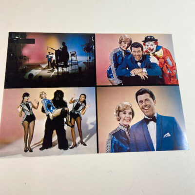 Signed Mark, Nani and Rebo 8x10 with Cinillusion oversized advertisement postcard - Image 3
