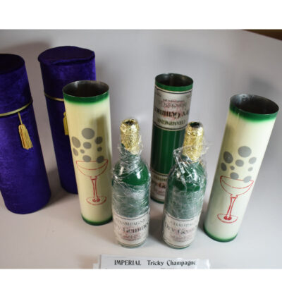 Imperial Champagne Tricky Bottles: a Mak Magic 1977 time capsule: scarce! - Image 2