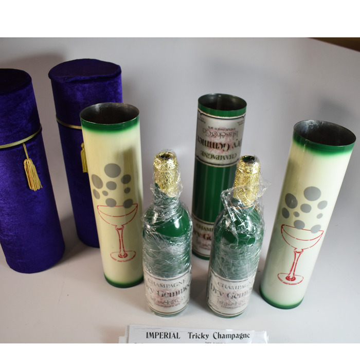 Imperial Champagne Tricky Bottles: a Mak Magic 1977 time capsule: scarce! - Image 2