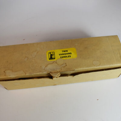 Fantasio Twin Vanishing Candelabra Candles: nr mint in original box - Image 4