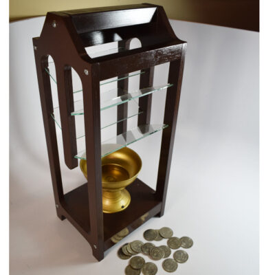 Vintage Abbott Coin Ladder with 18 Abbott Tokens!