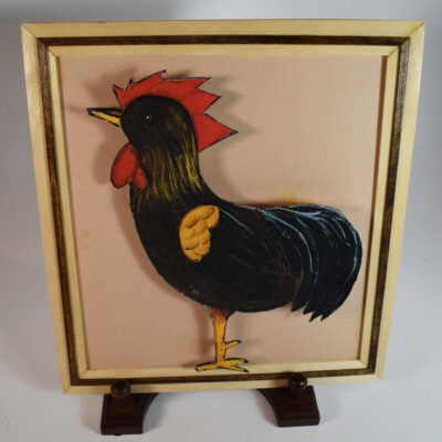 Clarence Miller’s Talking, Egg Laying Rooster: rare only 3 made - Image 4