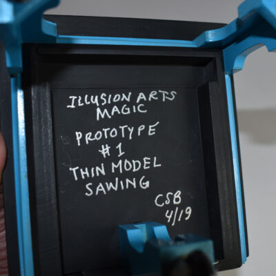 Miniature Thin Model Sawing Illusion from Illusion Arts Magic signed #1 prototype - Image 5