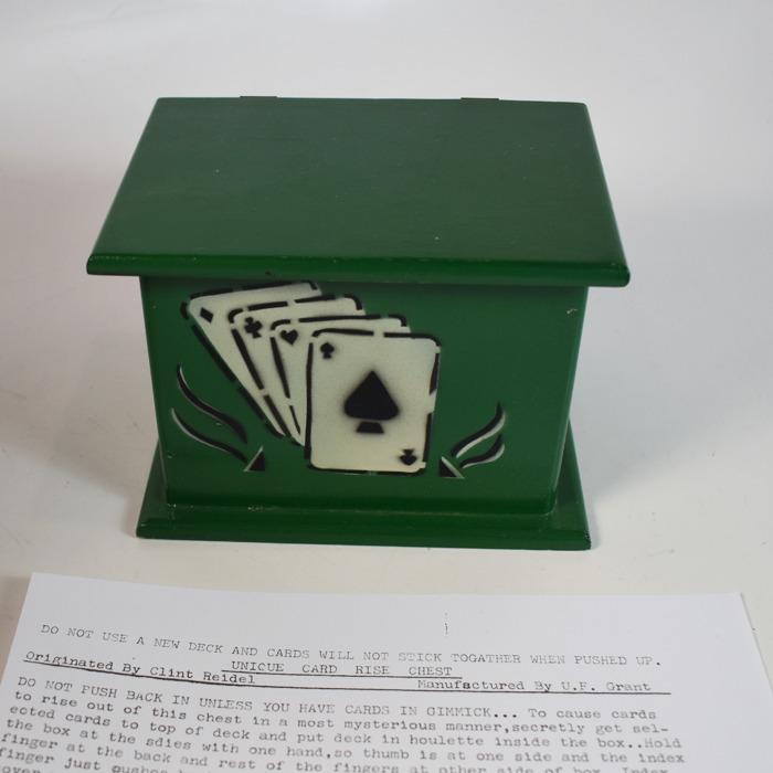 Card Rise Box Vintage Unique Card Rise Chest: UF Grant 1970 | Magic Collectibles