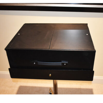 Stage Table with Drawer: closes up for packing - Image 4