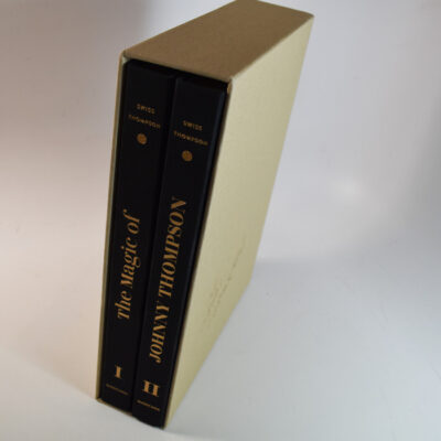 The Magic of Johnny Thompson; massive two volume book set 2018 1st edition: no longer available