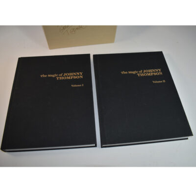 The Magic of Johnny Thompson; massive two volume book set 2018 1st edition: no longer available - Image 3