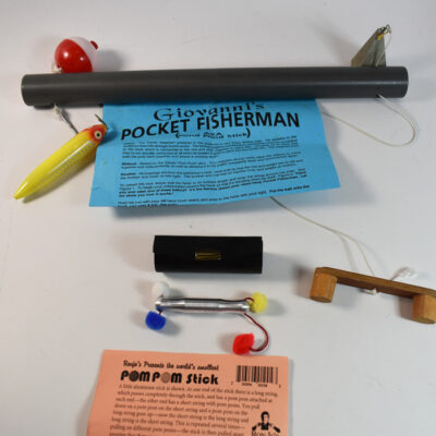 Giovanni’s Pocket Fisherman (Pom Pom Stick) and World’s Smallest Pom Pom Stick