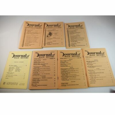 Journal of Magic History: Complete File with supplement - Image 2
