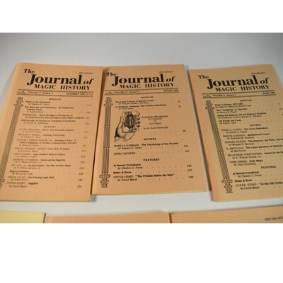 Journal of Magic History: Complete File with supplement - Image 3