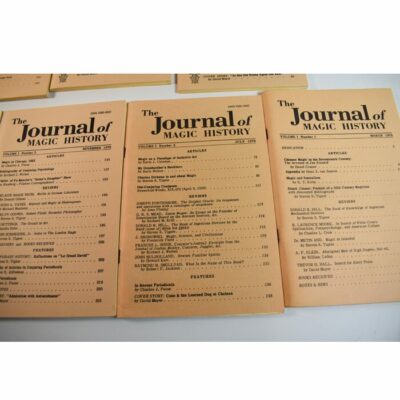Journal of Magic History: Complete File with supplement - Image 5