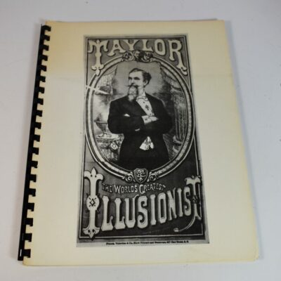 Taylor world's Greatest Illusionist :NEMCA Special Edition 1990