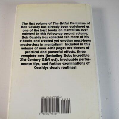 Artful Mentalism of Bob Cassidy Volume II: Fundamentals - Image 3