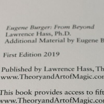 Eugene Burger from Beyond by Larry Hess - Image 2