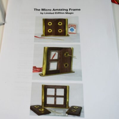 The Micro Amazing Frame: Limited Edition Magic  and Paul Lembo - Image 4