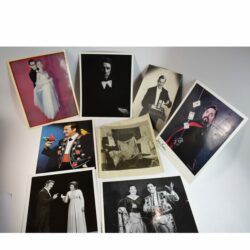 8 magician publicity Photos: 6 are signed : Includes Collectors Workshop's Nick Ruggerio and famed Magic Collector Dr John Henry Grossman