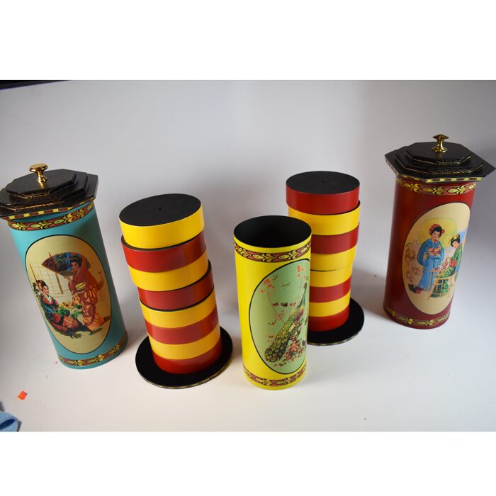 Nielsen Imperial Rice, Orange and Checkers - Image 3