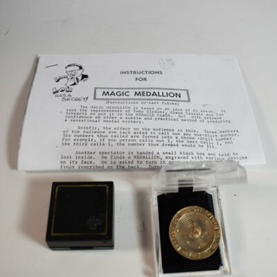 Magic Medallion  sold by Lou  Tannen: 1970’s