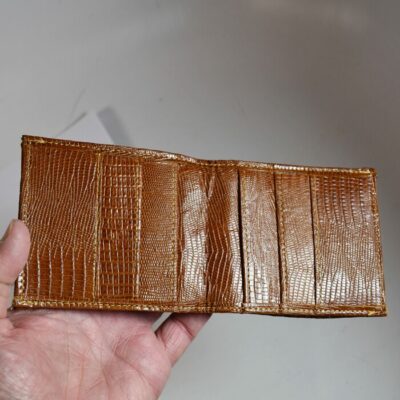 R Paul Wilson’s Predator Wallet In lizard skin made by Joe Porper: limited edition 2003 - Image 3