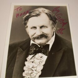 Albert Goshman 8x10 signed photo to Hank Moorehouse