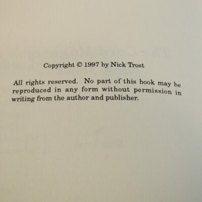 Card Magic of Nick Trost 1997 first edition and print - Image 2