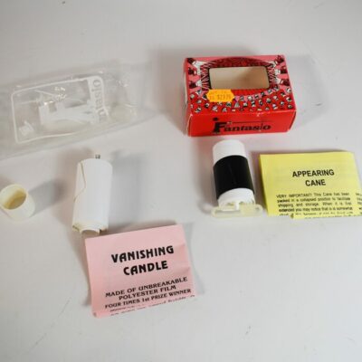 Fantasio Appearing Cane and Vanishing Candle: both ne in orignal packaging