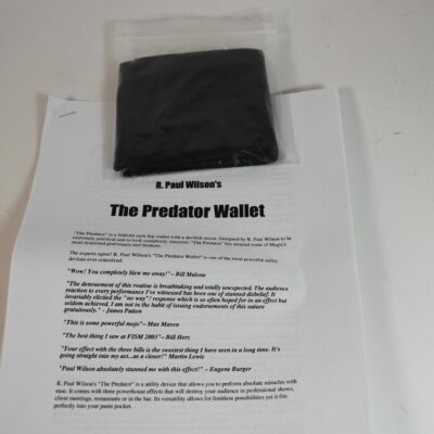 R Paul Wilson Predator Wallet: circa 2003: one of the finest wallets ever produced