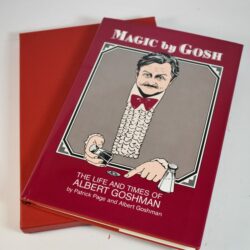 Magic by Gosh 1985 first edition and print: signed by Goshman